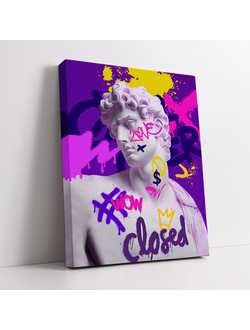 Печатная картина на деревянном подрамнике, Серия Античность Арт. 1-215