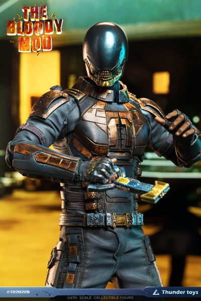Бладспорт (Bloodsport, Идрис Эльба, "Отряд Самоубийц: Миссия навылет") - КОЛЛЕКЦИОННАЯ ФИГУРКА 1/6 scale the BloodyMod (TD2022B) - Thundertoys