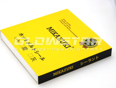 Герметик Mikazuki Black Hot жесткий, черный (рулон)