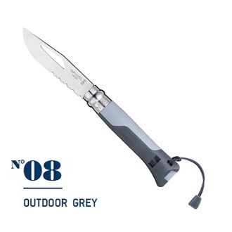 Нож Opinel №08 Outdoor Grey