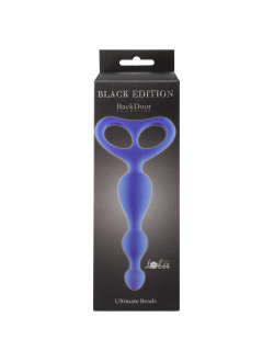 4203-02 АНАЛЬНАЯ ЦЕПОЧКА ULTIMATE BEADS BLUE