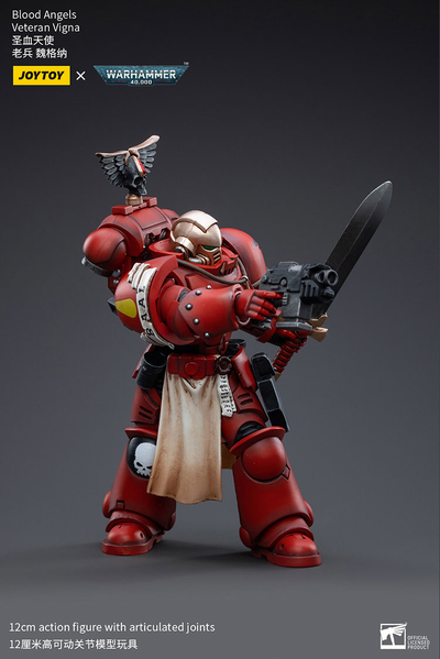 Joytoy: Фигурка Warhammer 40.000 "Blood Angels Veteran Vigna"