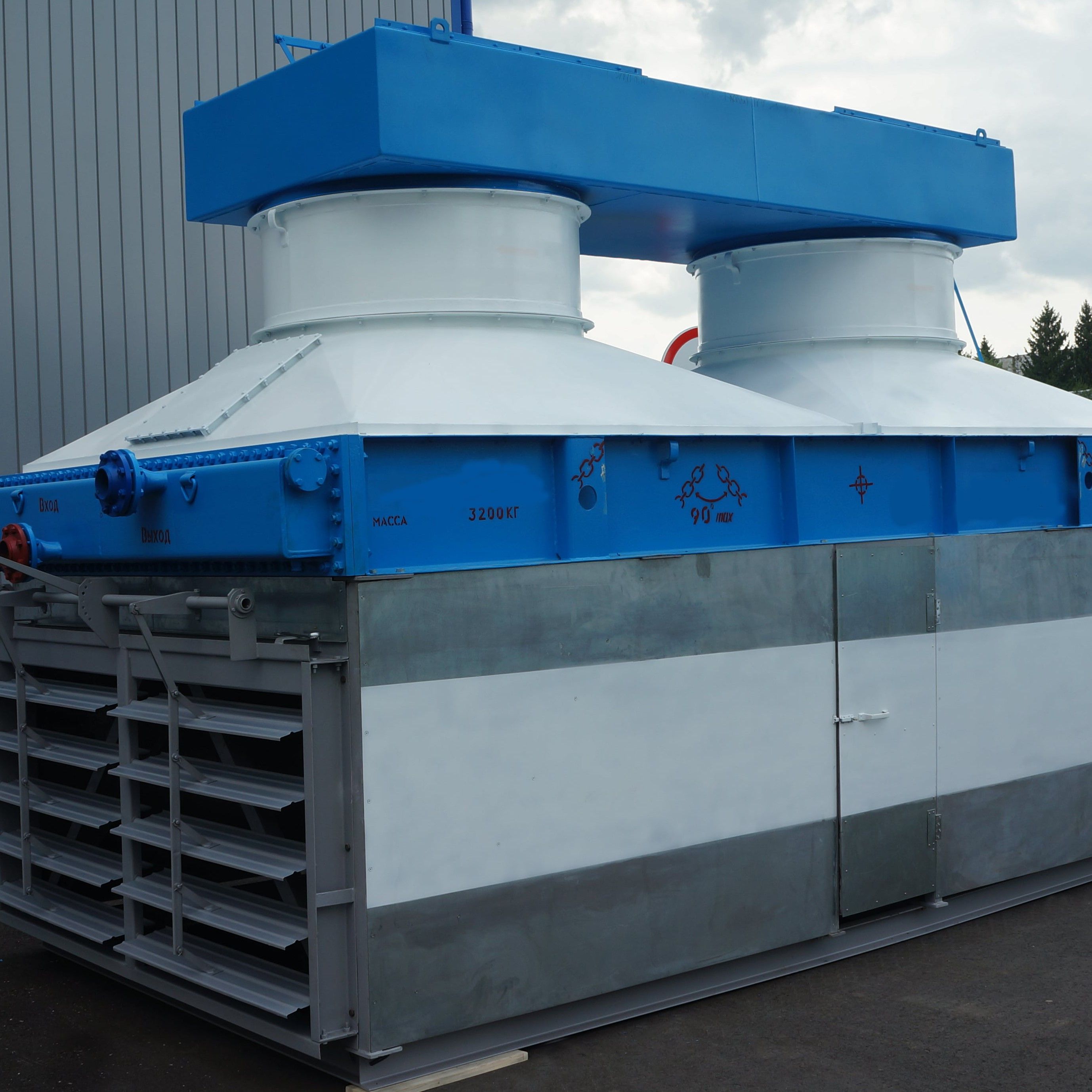 Аппарат воздушного охлаждения масла