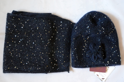 Классический итальянский вязаный шарф