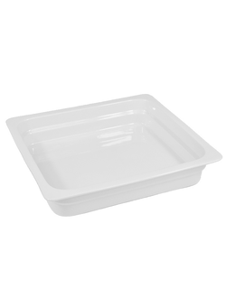 Гастроёмкость фарфоровая 2/3 h=65 мм, белый