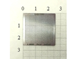 Трафарет BGA для реболлинга чипов универсальный, шаг 0.55мм., P=1.0, A=26x26