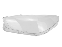 Стекло для фары BMW 5 GT F07 (2009-2013 дорестайлинг) и (2013-2017) рестайлинг, левое (L), 1шт