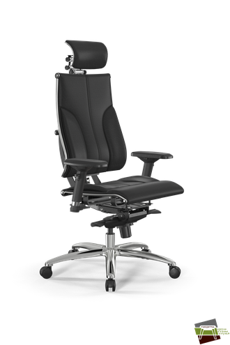 Кресло YOGA 4DF B2-10D - Infinity /Kc06/Nc06/D04P/H13mL-3D(M06.B31.G04.W03) (Черный)