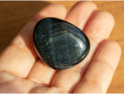 Соколиный глаз, галтовка, ЮАР (36*30*23 мм, 31 г) №18590