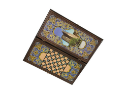 Нарды + шашки "Сирия. Башня" большие