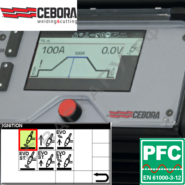 Установка для аргонодуговой сварки Cebora WIN TIG DC 500 T