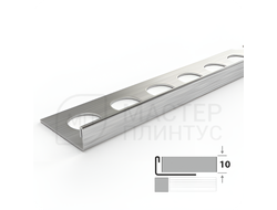ПРОФИЛЬ ОКАНТОВОЧНЫЙ ПК 01-10НС.2700.001 МАТОВЫЙ