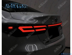 Стопы Toyota Camry 70 с накладкой на крышку