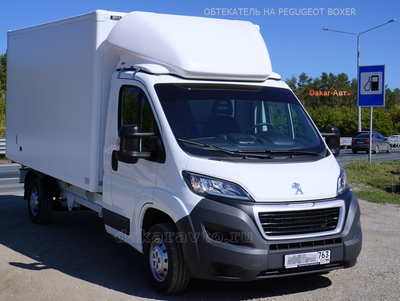Обтекатель спойлер на Peugeot Boxer