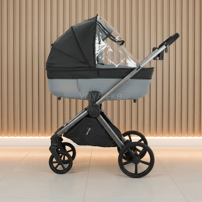 Детская коляска 2 в 1 Pituso Teffy Blue Tea/Graphite