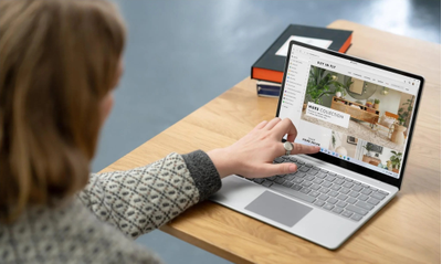 Ноутбук Microsoft Surface Laptop Go 3 12.4" i5 16/256Gb Platinum