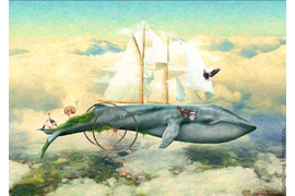 "Дневной кит", Летящий снег