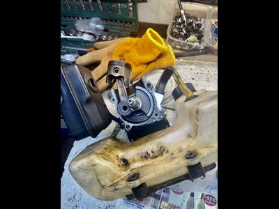 Поршень для бензокосы 43см3 в сборе