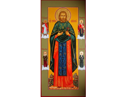 Димитрий - Дмитрий - (Спасский), Священномученик, иерей, новомученик.  Рукописная мерная икона.