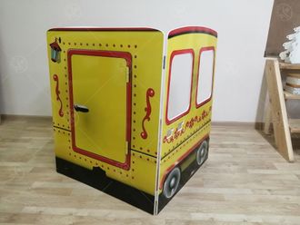 НФ-00002538 Игровой модуль &quot;Вагон&quot; жёлтый