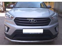 Защита переднего бампера d60 для Hyundai Creta