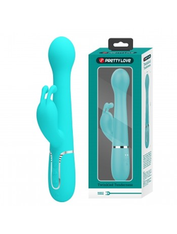 500014-1 ВИБРОМАССАЖЕР 7 режимов вибрации, 4 режима вращения шариков, 4 режима возвратно-поступательных движений, L 226 мм D 37 мм