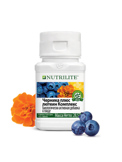 СОХРАНЕНИЕ ЗРЕНИЯ          Nutrilite™ Черника плюс лютеин, 62 таб.