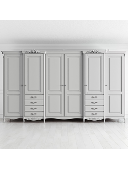 ШКАФ 6 ДВЕРЕЙ ATELIER HOME (L373*P70*H220) APS626E-K04-S