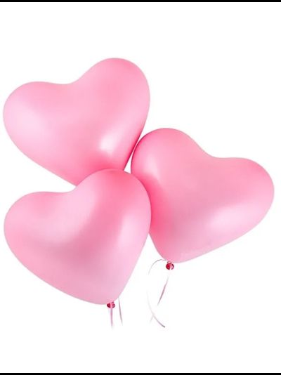 Латексный шар-сердце в ассортименте