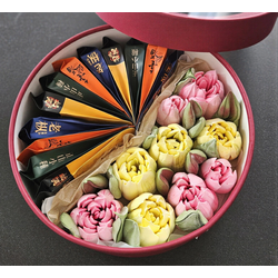 Набор с тюльпанами 21см