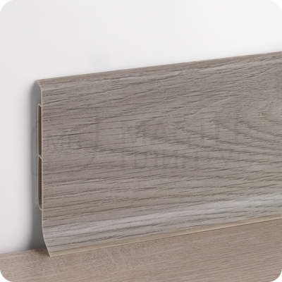 Плинтус VILO Linela 409 Дуб Мелтон с мягким краем - стильное решение для вашего интерьера