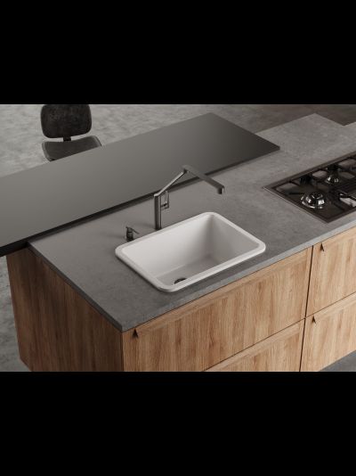 Мойка OMOIKIRI TORISHIMA 67 WH-GLOSSY