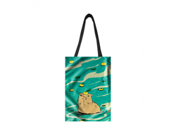 Сумка-шоппер вертикальная Капибара, Kapibara-san №17