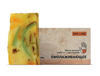 Мыло ручной работы с пептидами «Омолаживающее» SPA LINE