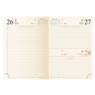Ежедневник А5 формата, датированный, PORTLAND