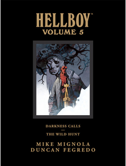 Hellboy Library Edition Volume 5 - Darkness Calls and The Wild Hunt HC (2012)