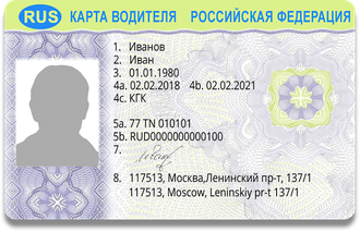 Карта водителя (СКЗИ)