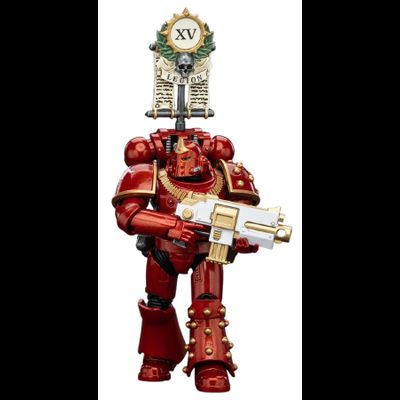 Знаменосец Тысячи Сынов (Warhammer Horus Heresy) - КОЛЛЕКЦИОННАЯ ФИГУРКА 1/18 Thousand sons Legion Legionary with Legion Vexilla (JT5796) - JOYTOY