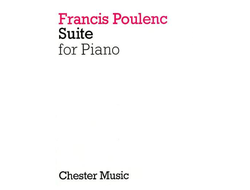 Poulenc, Francis Suite for piano