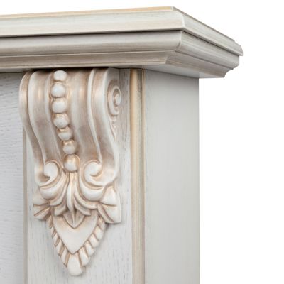 Угловой электрокамин Anita WT с очагом 3D Oregan