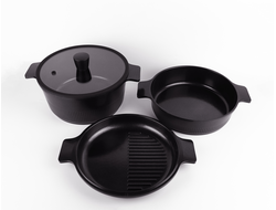 Набор посуды для приготовления, 3 в 1