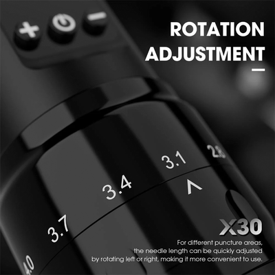 Беспроводная тату машинка EZ Filter X30 Strokes 2.0-4.0mm Black