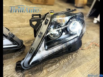 Фары Lexus LX 570 12-15 LED Anniversary черные