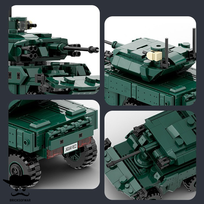 Конструктор бронированная разведывательно-боевая машина Ягуар EBRC Jaguar Wange 3517