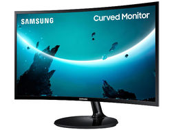 Изогнутый монитор с тонким дизайном 24 " SAMSUNG C24F390FHIX