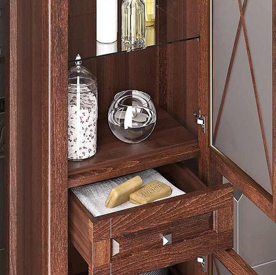 Пенал Opadiris Палермо 50 светлый орех, правый