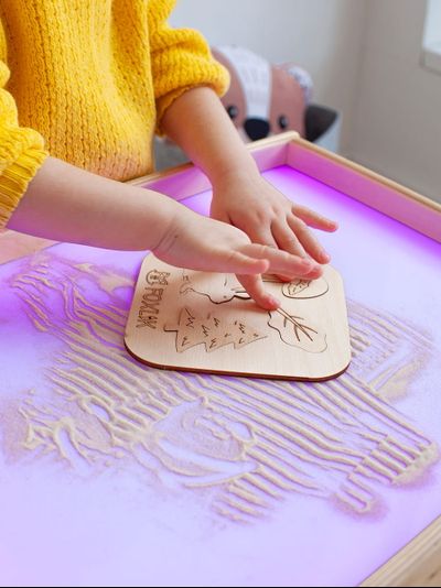 Световой планшет для рисования песком FOXLIK