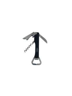 Нарзанник 4-х функциональный, одноступенчатый,  нержавеющая сталь, пластиковая ручка