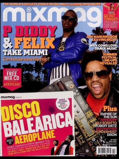 Mixmag Magazine April 2009, Иностранные журналы в Москве, Club Music Magazines, Intpressshop