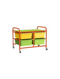 СТЕЛЛАЖНАЯ ВЫДВИЖНАЯ СИСТЕМА ХРАНЕНИЯ 2 - 4 КОНТЕЙНЕРА